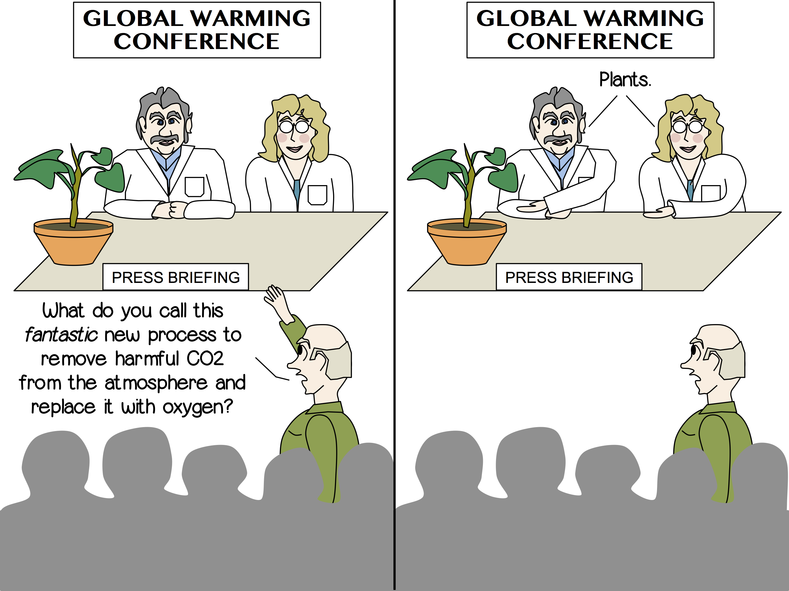 CO2 Solution - Plants