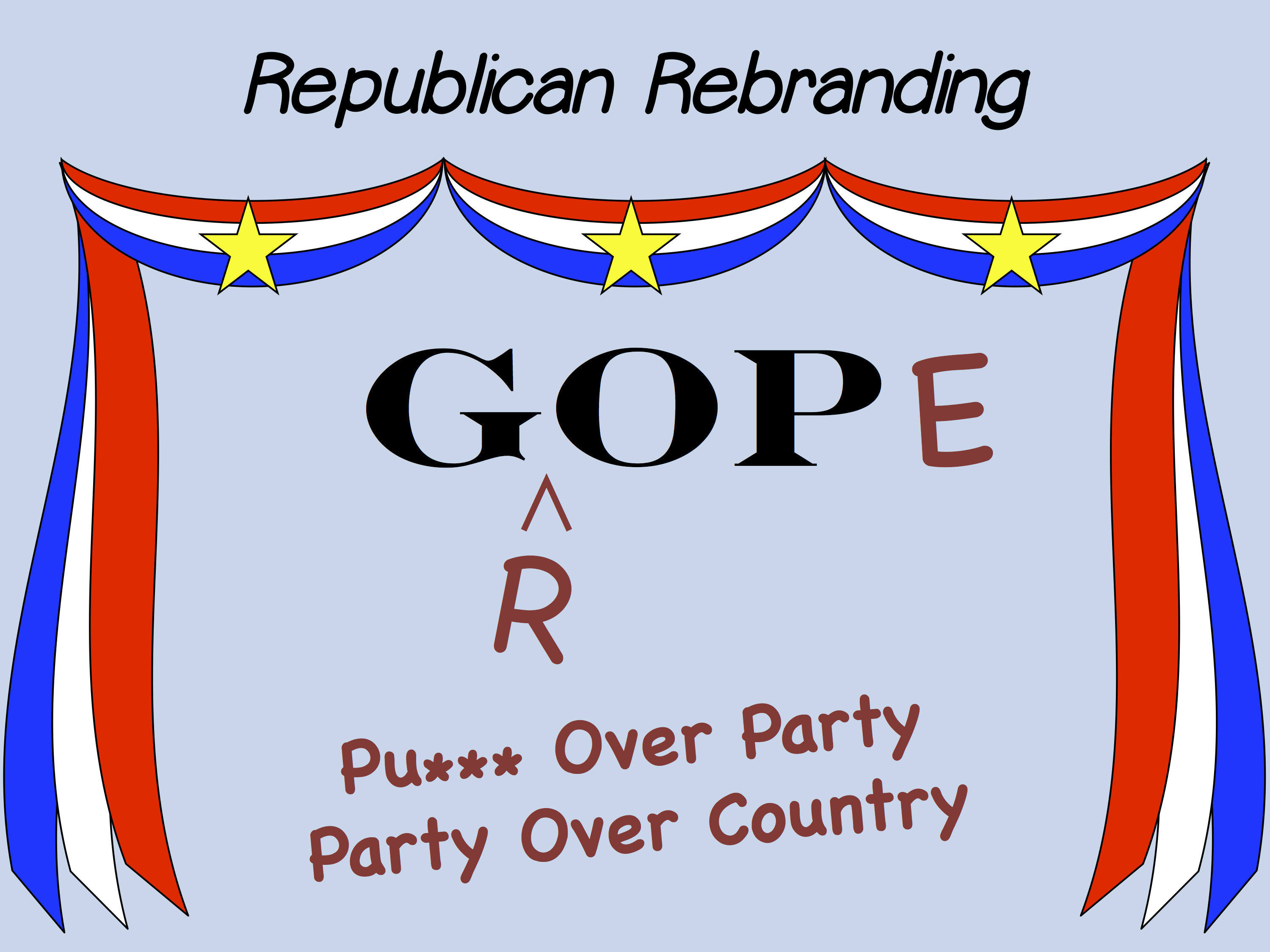 Republican Rebranding (GROPE)