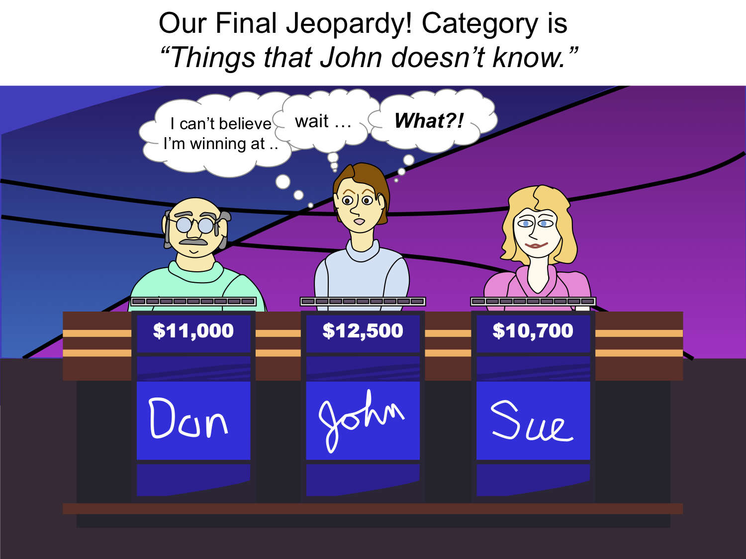 My recurring Jeopardy! nightmare