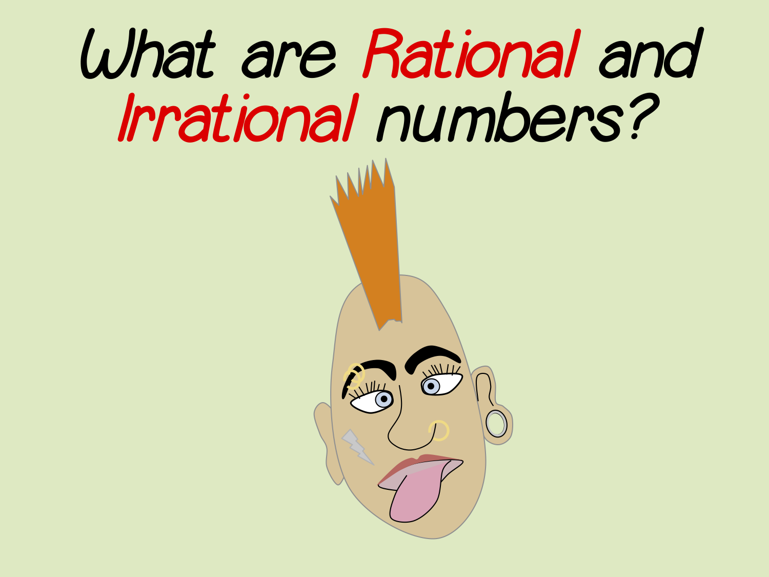 What are rational numbers?