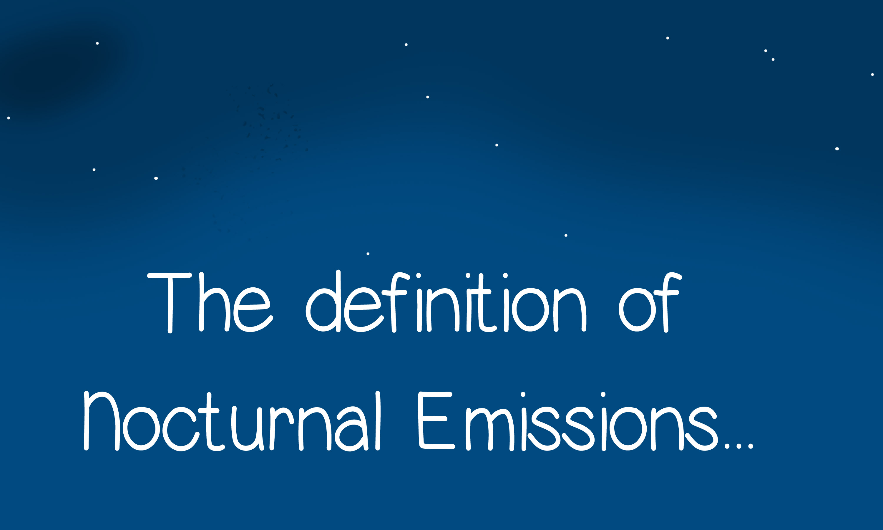science behind nocturnal emission
