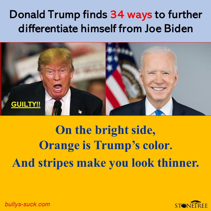 Trump finds 34 ways to further differentiate himself from Biden